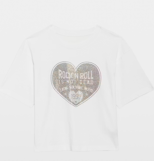 Camiseta Zadig Taida wht